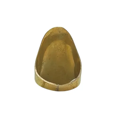 Bague longue touareg pour homme ou femme fabriquée à la main de diamètre 6 cm 