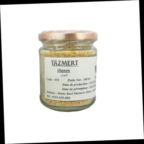 Oignon en poudre Fait Maison 100% Naturelle 140 Gr