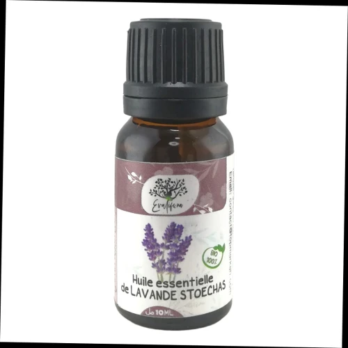 Huile Essentiel de Lavande Stockeas Pure et 100% naturel Sans Additifs 10ml