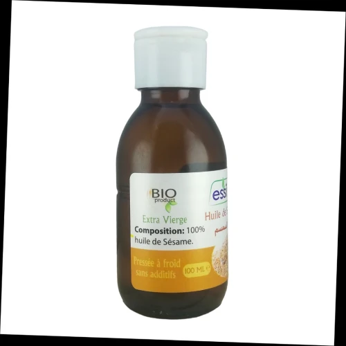 Huile de Sésame Pressée à Froid Pure et 100% naturel Sans Additifs 100ml