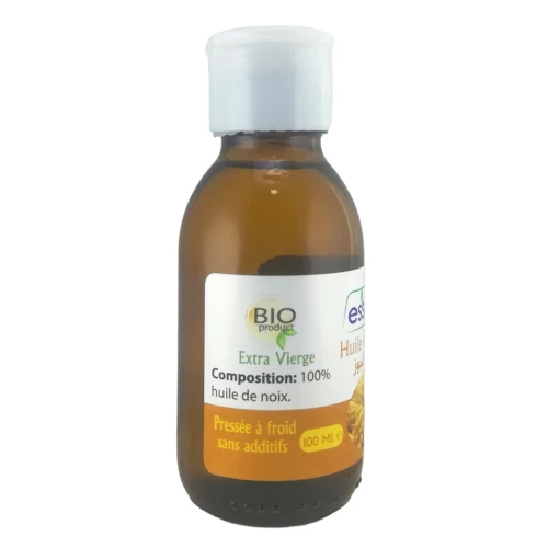 Huile de Noix Pressée à Froid Pure et 100% naturel Sans Additifs 100ml
