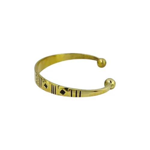 Bracelet en Cuivre Artisanal Touareg Fabrication Traditionnelle de Tamanrasset - Pour Homme & Femme