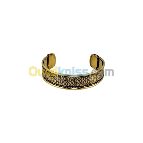 Bracelet en Cuivre Artisanal Touareg Fabrication Traditionnelle de Tamanrasset  - Pour Homme & Femme