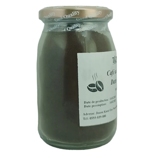 Café Noyaux de dattes 100% naturelles  sans additifs bocal de 200 gr 