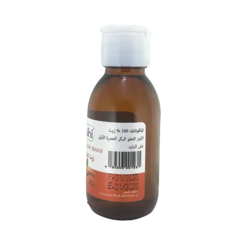Huile d'Amande douce Pressée à Froid Pure et 100% naturel Sans Additifs 100ml