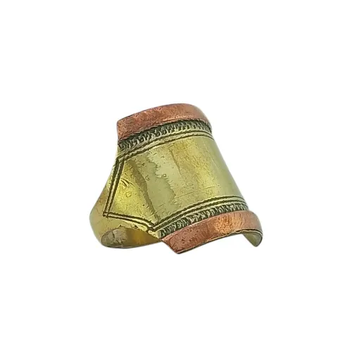 Bague touareg chevalière pour homme ou femme fabriquée à la main de diamètre 6.5 cm 