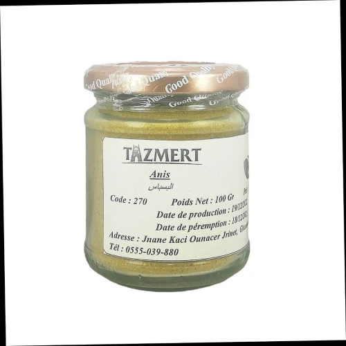 Anis moulu Fait Maison 100% Naturelle 100 gr