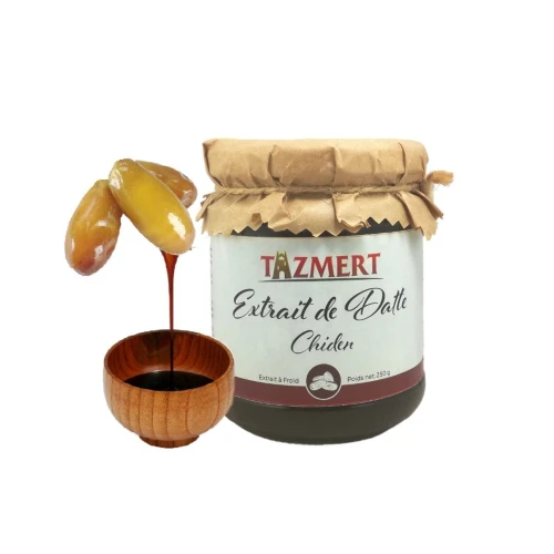 Extrait De La Datte Chiden Naturelle Extrait à Froid Pot De 250 Gr