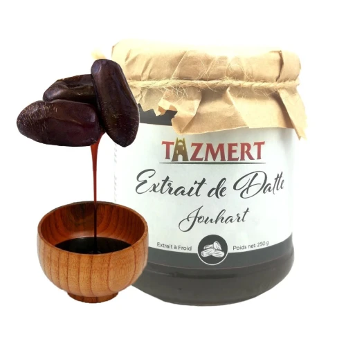 Extrait De La Datte JOUHART extrait à froid Pot de 250 Gr 