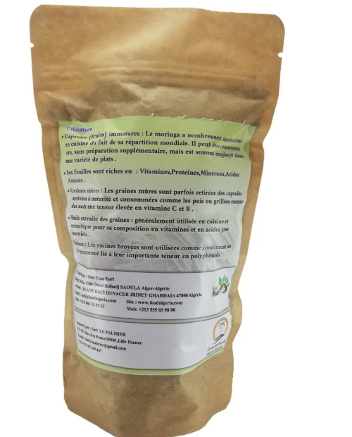 Plante Moringa Oleifera Local Sac 50 Gr