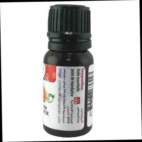 Huile Essentielle de Zeste de Mandarine Pure et 100% naturel Sans Additifs 10ml