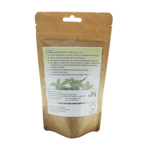 Plante Menthe Pouliot Sèche - Local - Sac 50 Gr