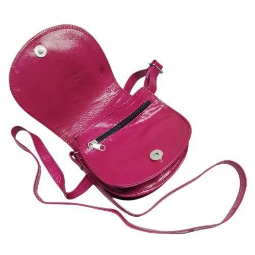 Sac épaule traditionnel fait main par des artisans de Tamanrasset 16*15*9 cm