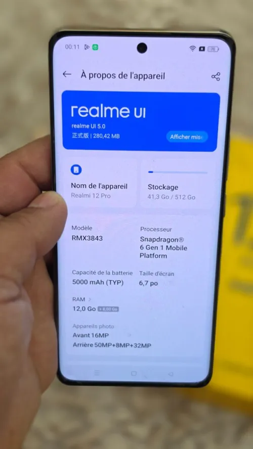 Realmi Note 12 pro