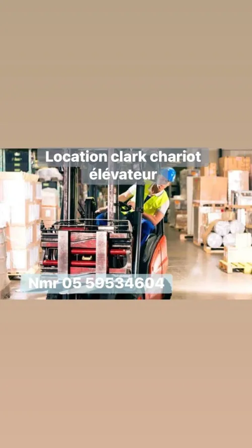 Location Clark chariot élévateur