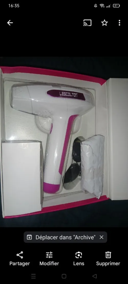 جهاز ليزر منزلي للنزاع الشعر النهائي من الجسم بتقنية ipl lazer 