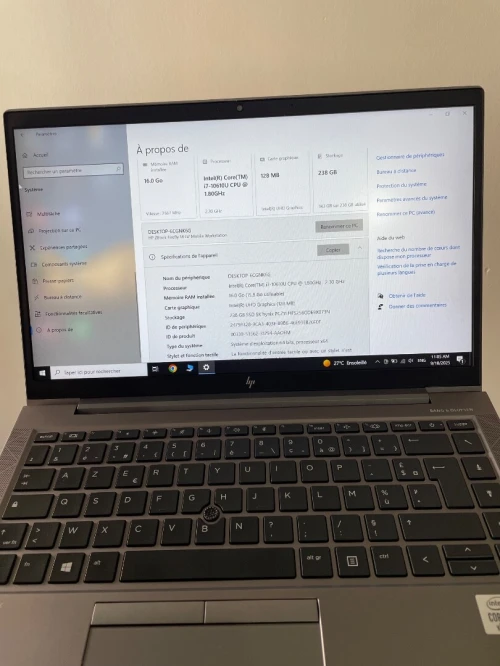 HP ZBook Firefly 14 G7 workstation
