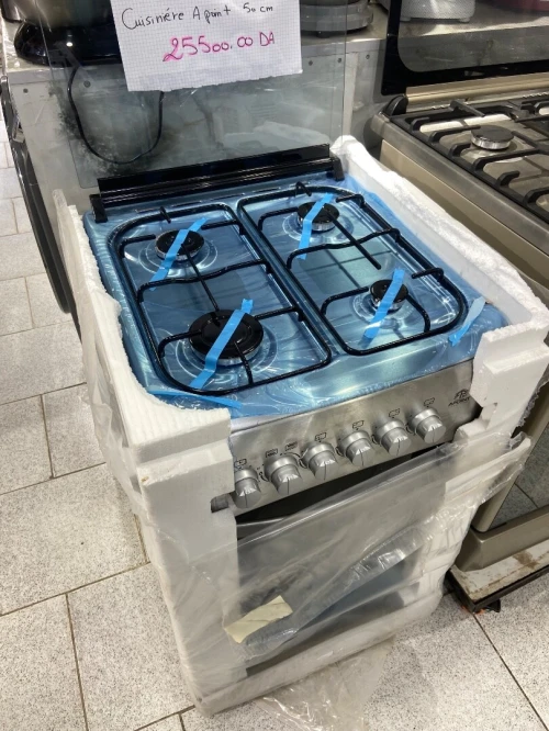 Promo cuisinière a point 4feux gaz-gaz 