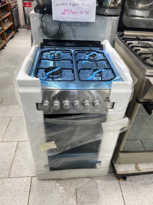 Promo cuisinière a point 4feux gaz-gaz 