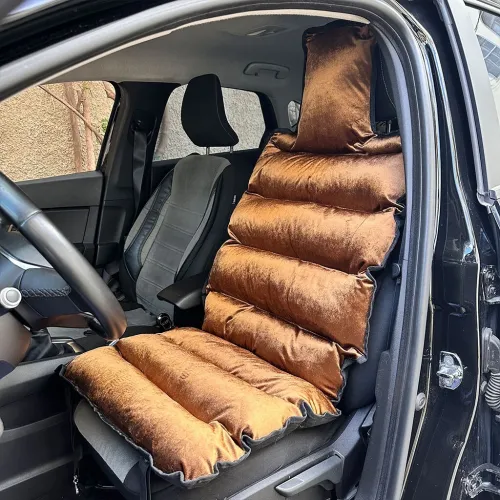 Housse de Protection Siège Auto en Velours Rembourrée Confortable et Moelleux فرشة مقعد السيارة جد مريحة