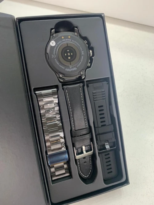 Smart Watch Haino Teko RW-60 MAX avec Lampe Torche et 3 Bracelets  ساعة ذكية أصلية