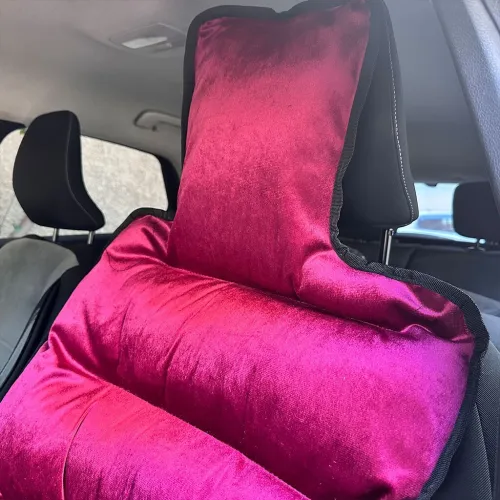Housse de Protection Siège Auto en Velours Rembourrée Confortable et Moelleux فرشة مقعد السيارة جد مريحة