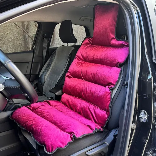 Housse de Protection Siège Auto en Velours Rembourrée Confortable et Moelleux فرشة مقعد السيارة جد مريحة