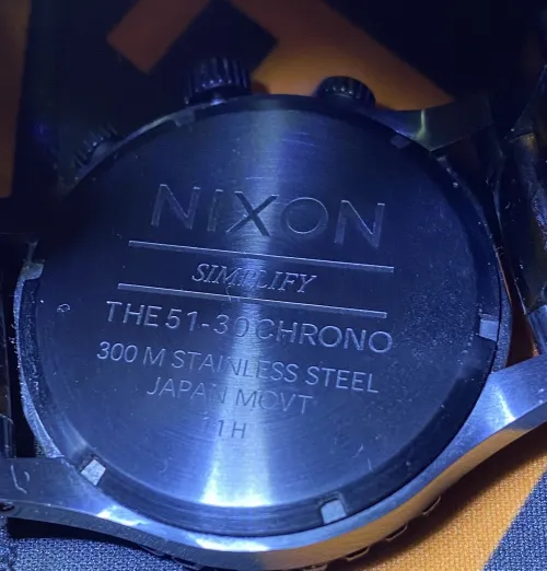 Montre originale Nixon 51-30 Chrono Très bon état