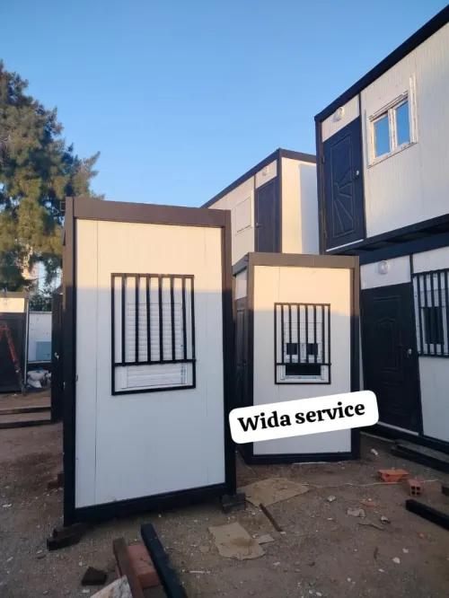 Roulotte poste de garde