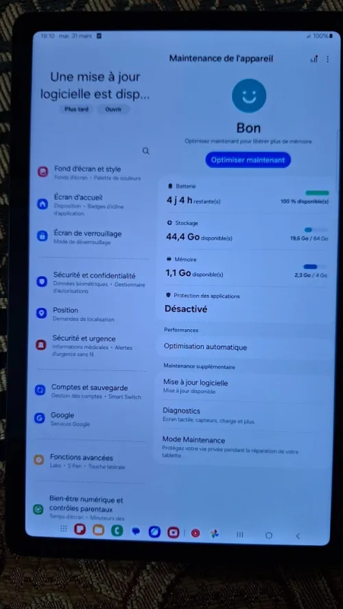 Samsung S6 Lite SM-P619