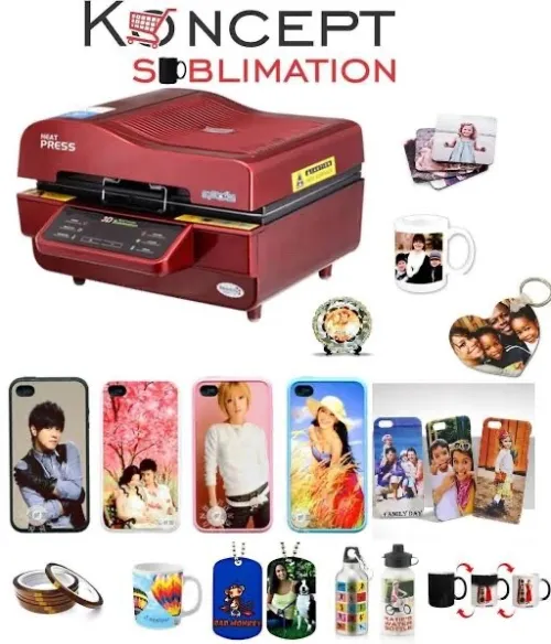 Machine de sublimation 3D