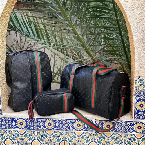 Promontion Meilleur pack 3Pcs Cabas Sac a Dos et Pochette en Tissue Imperméable  