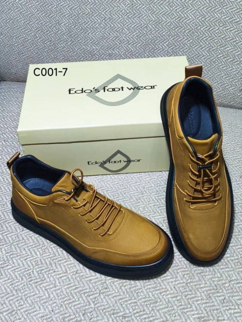 EDO'S FOOTWEAR : 100% Cuir Véritable (Importé)