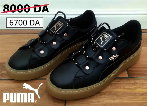 BASQUETTE PUMA ORIGINAL POUR FEMME حذاء PUMA  للنساء مقاس 39 مريح يساعد على تخفيف ألم القدمين عند المشي الطويل 0555225769 قسنطينة PUMA حذاء