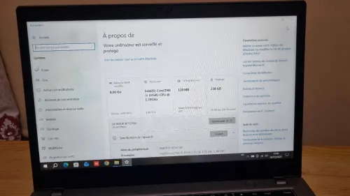 PC Lonovo Thinkpad T480s trés bon état