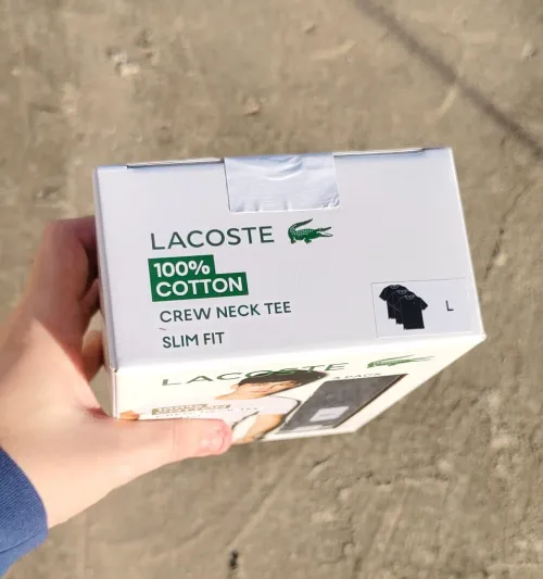T-shirt Boss/Lacoste Pack original