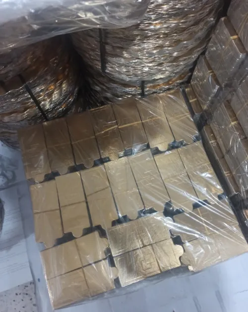 Carton Papier doré