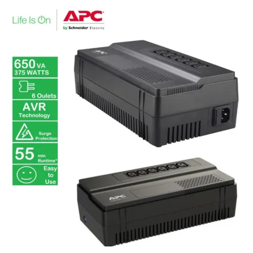 Onduleur APC BV 650I VA AVR 230V /375 Watts 06 Sorties (6 Prises)