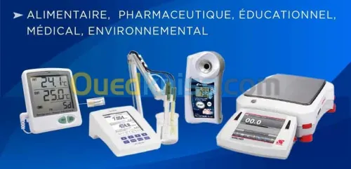 Installation des équipements de laboratoire