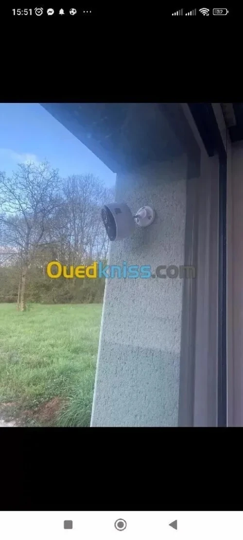 CAMERA SURVEILLANCE BATTERIE 4G OUTDOOR EXTERIEUR T4 Installation Facile