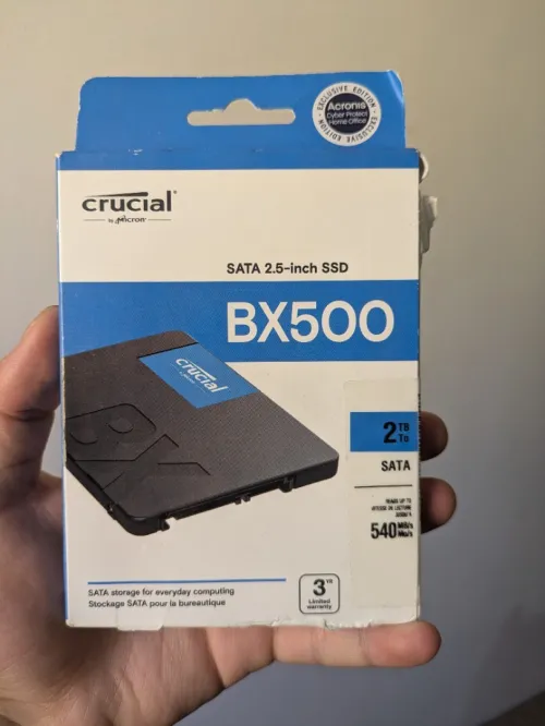 SSD Crucial 2TB Neuf