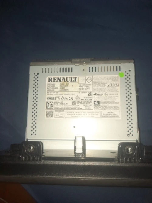Tablette android renault dacia