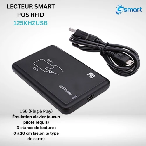 LECTEUR CARTE RFID 125 KHZ