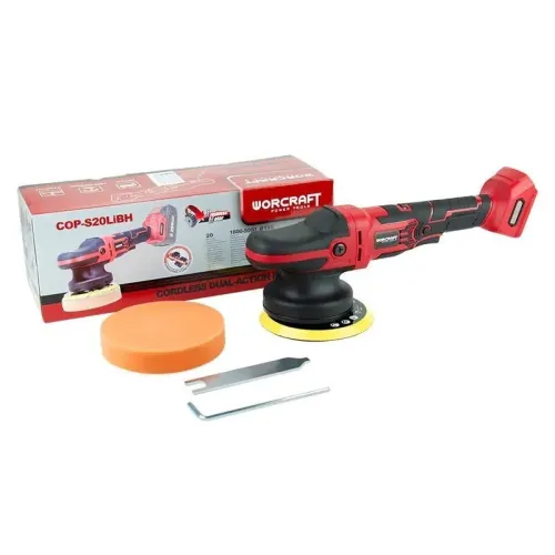 Ponceuse Polisseuse SANS FIL WORCRAFT (sans charbon)