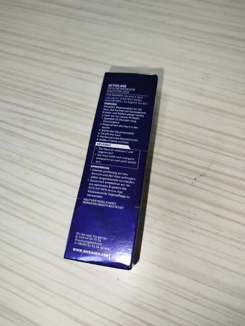 Nivea Man age actif soin de nuit regenerant