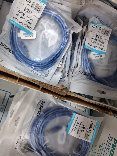 desktop, laptop and printer cables and adapters
