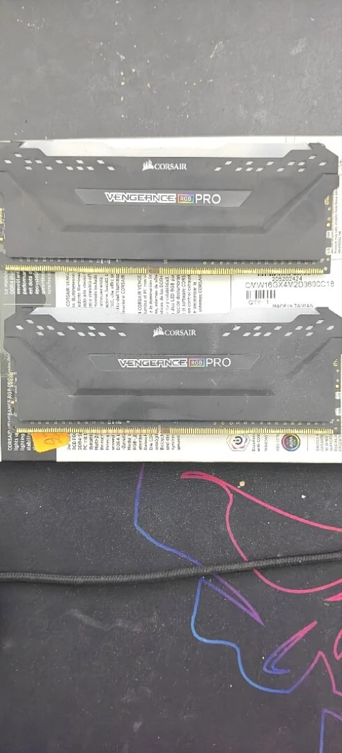 Ram ddr4 corsair vegeance pro rgb