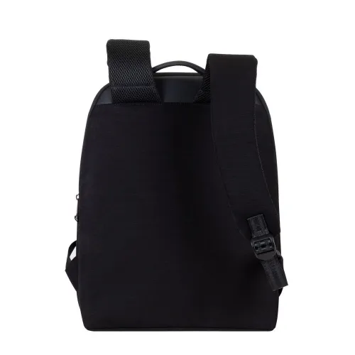SAC A DOS RIVACASE 8524 BLACK CANVAS 14"