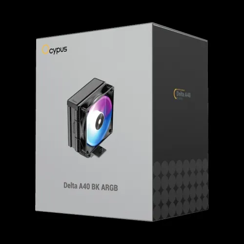 VENTILO CPU OCYPUS DELTA A40 BLACK ARGB