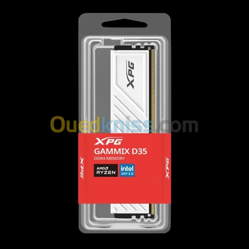 RAM ADATA XPG GAMMIX D35 8GB 3600MHZ WHITE